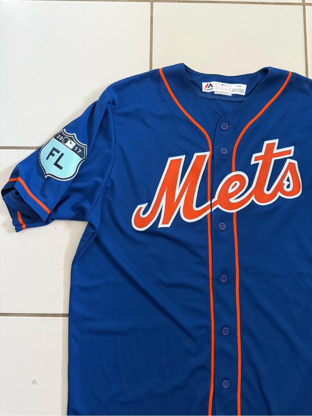 New York Mets 2017 Spring Training Baseball Jersey #34 Syndergaard - Picture 2 of 5